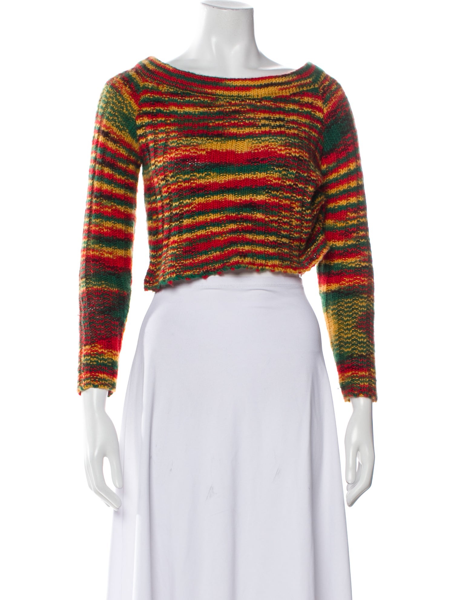 The Elder Statesman Cashmere Striped Sweater