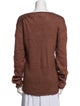 The Elder Statesman Scoop Neck Sweater