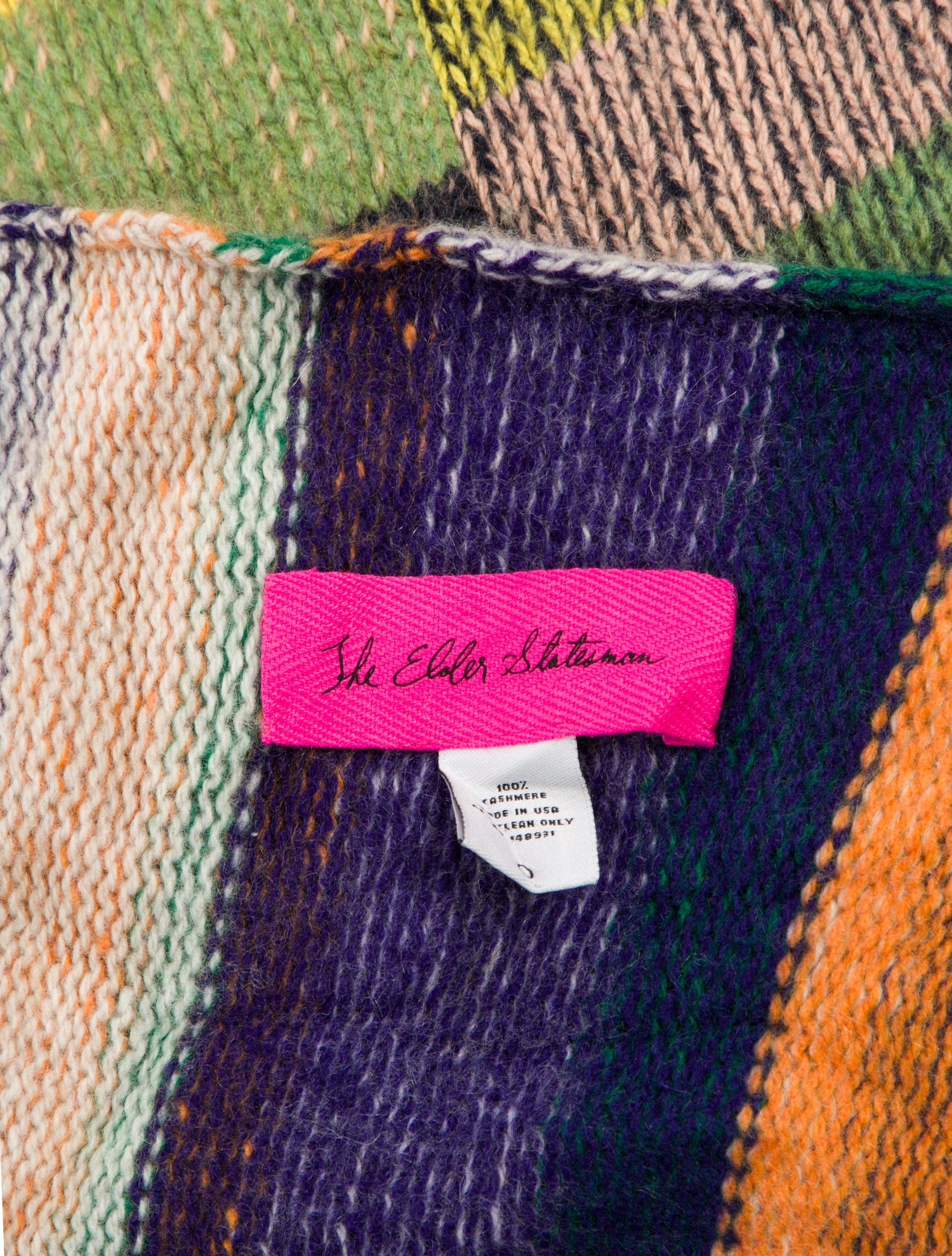 The Elder Statesman Throw Blanket