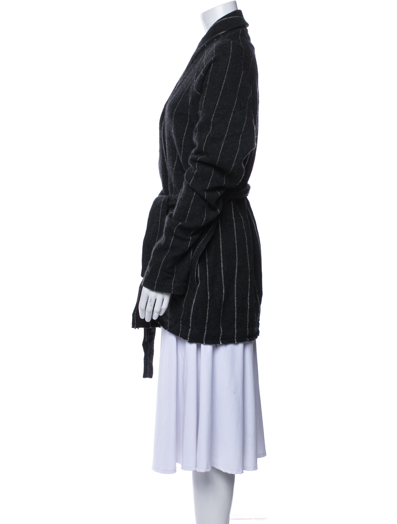 The Elder Statesman Cashmere Striped Jacket