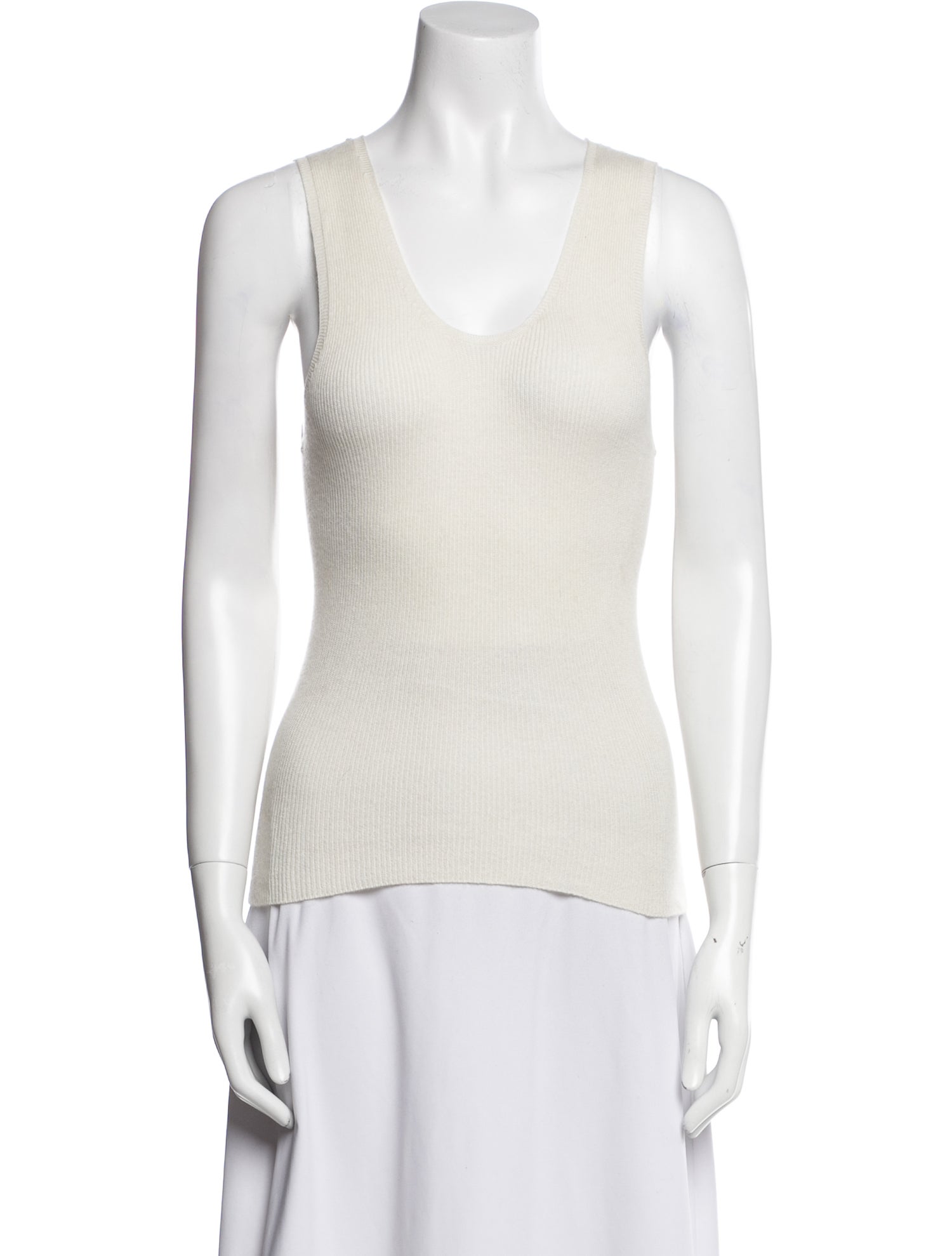 The Elder Statesman Cashmere V-Neck Top