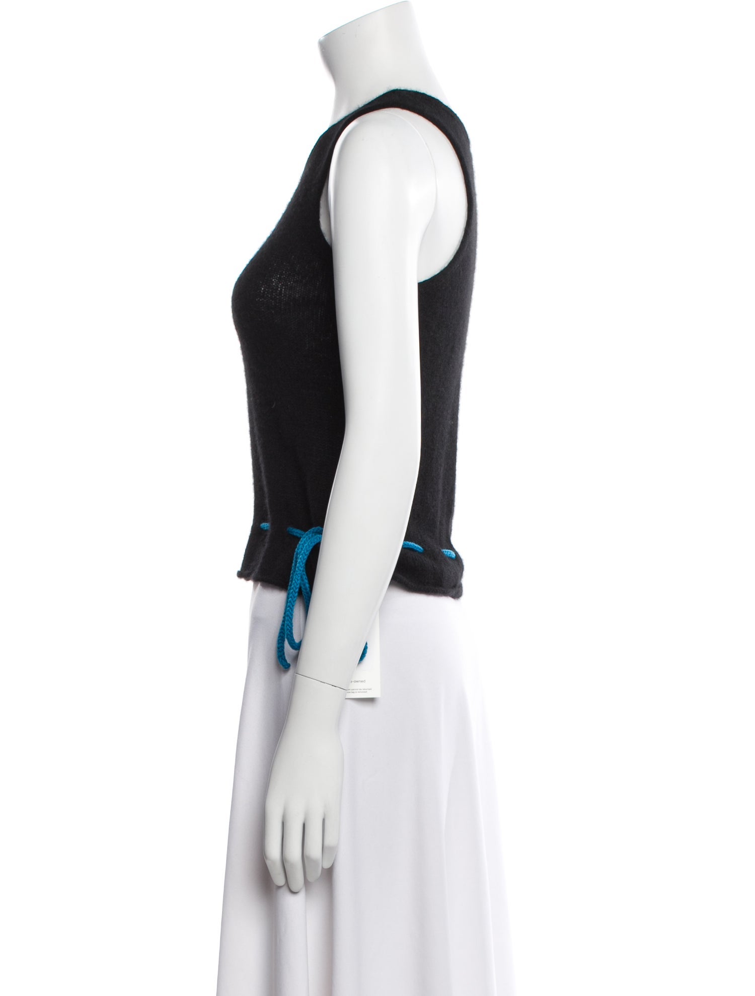 The Elder Statesman Cashmere Scoop Neck Top