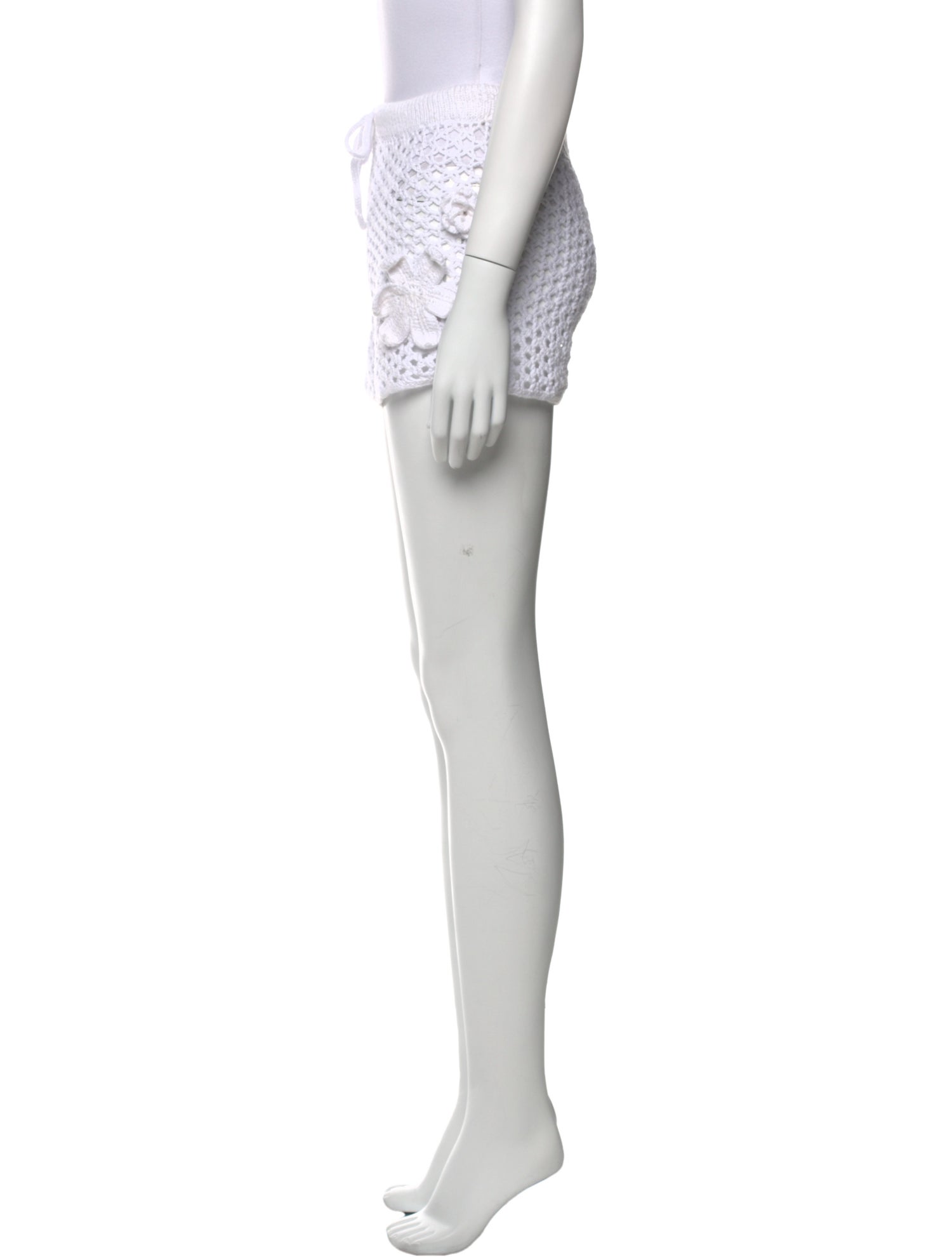 The Elder Statesman Cashmere Mini Shorts