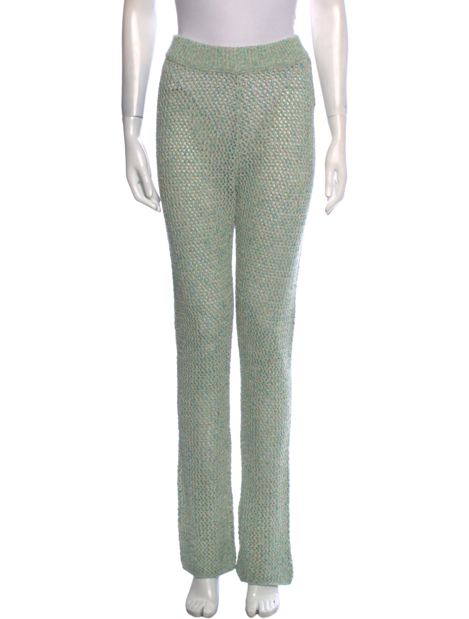 The Elder Statesman Patterned Straight Leg Pants