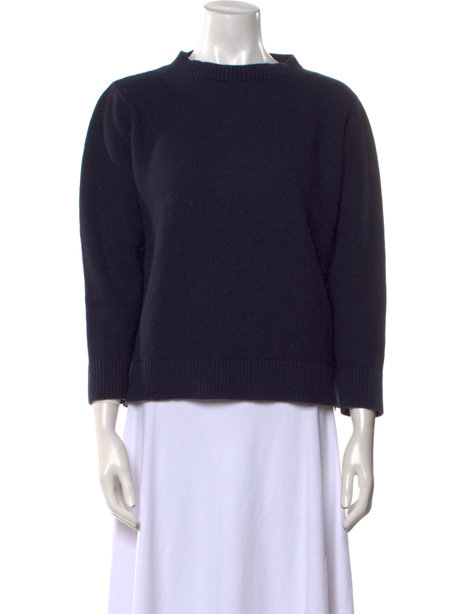 The Elder Statesman Cashmere Mock Neck Sweater