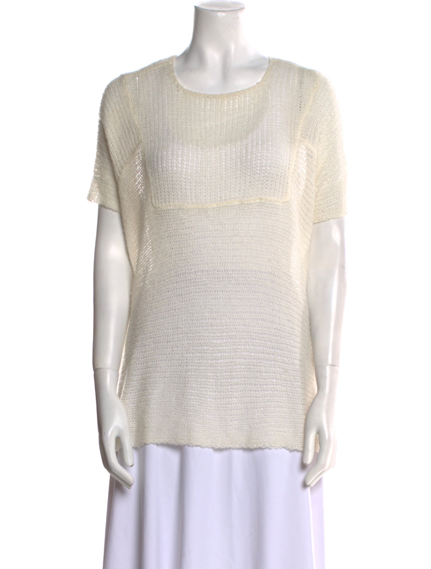 The Elder Statesman Cashmere Scoop Neck Sweater