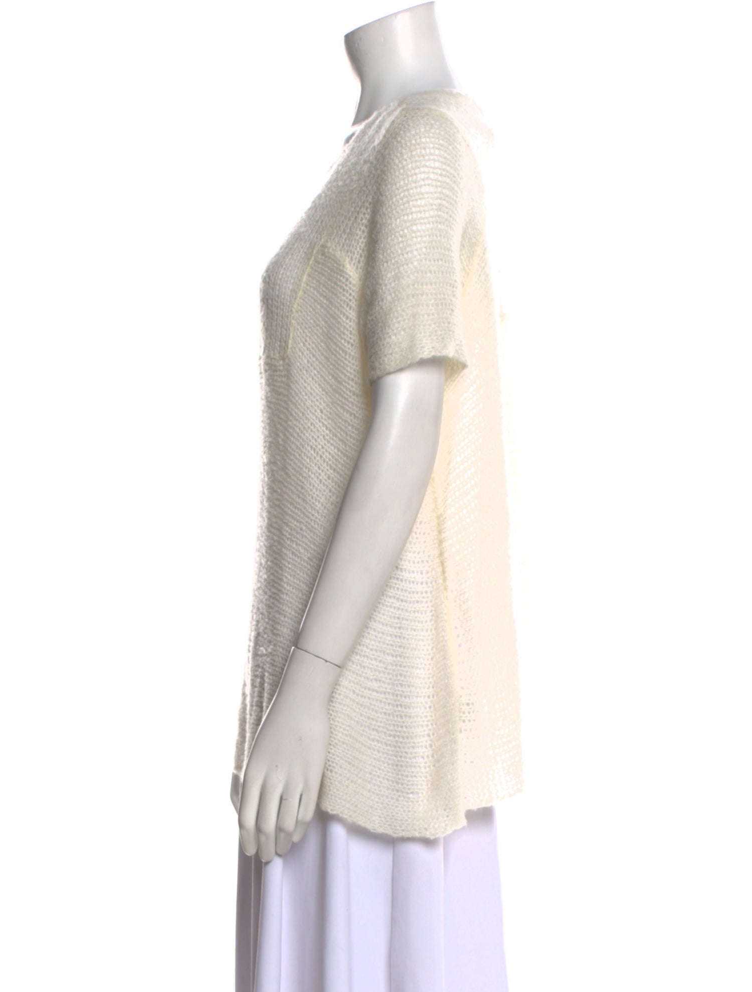 The Elder Statesman Cashmere Scoop Neck Sweater