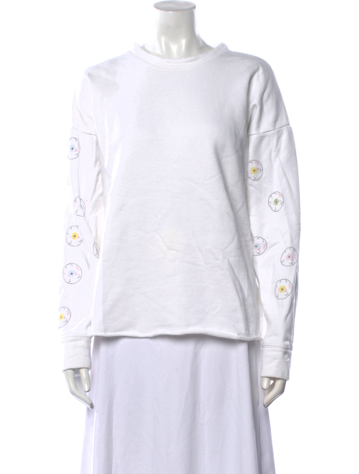 The Elder Statesman Crew Neck Long Sleeve Sweatshirt