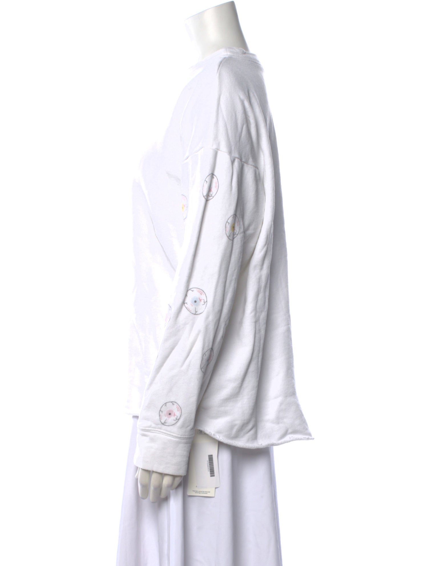 The Elder Statesman Crew Neck Long Sleeve Sweatshirt