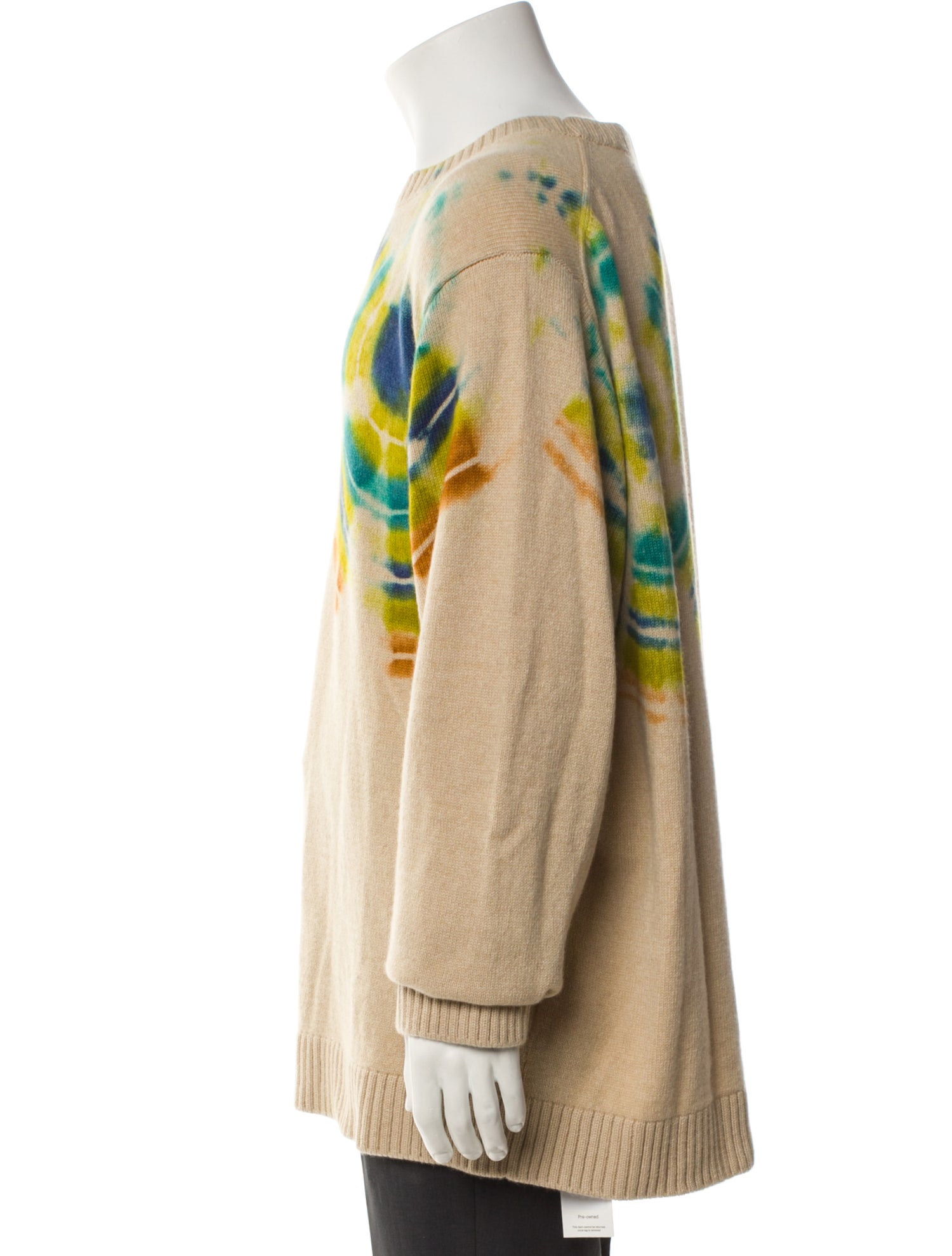 The Elder Statesman Cashmere Crew Neck Pullover w/ Tags