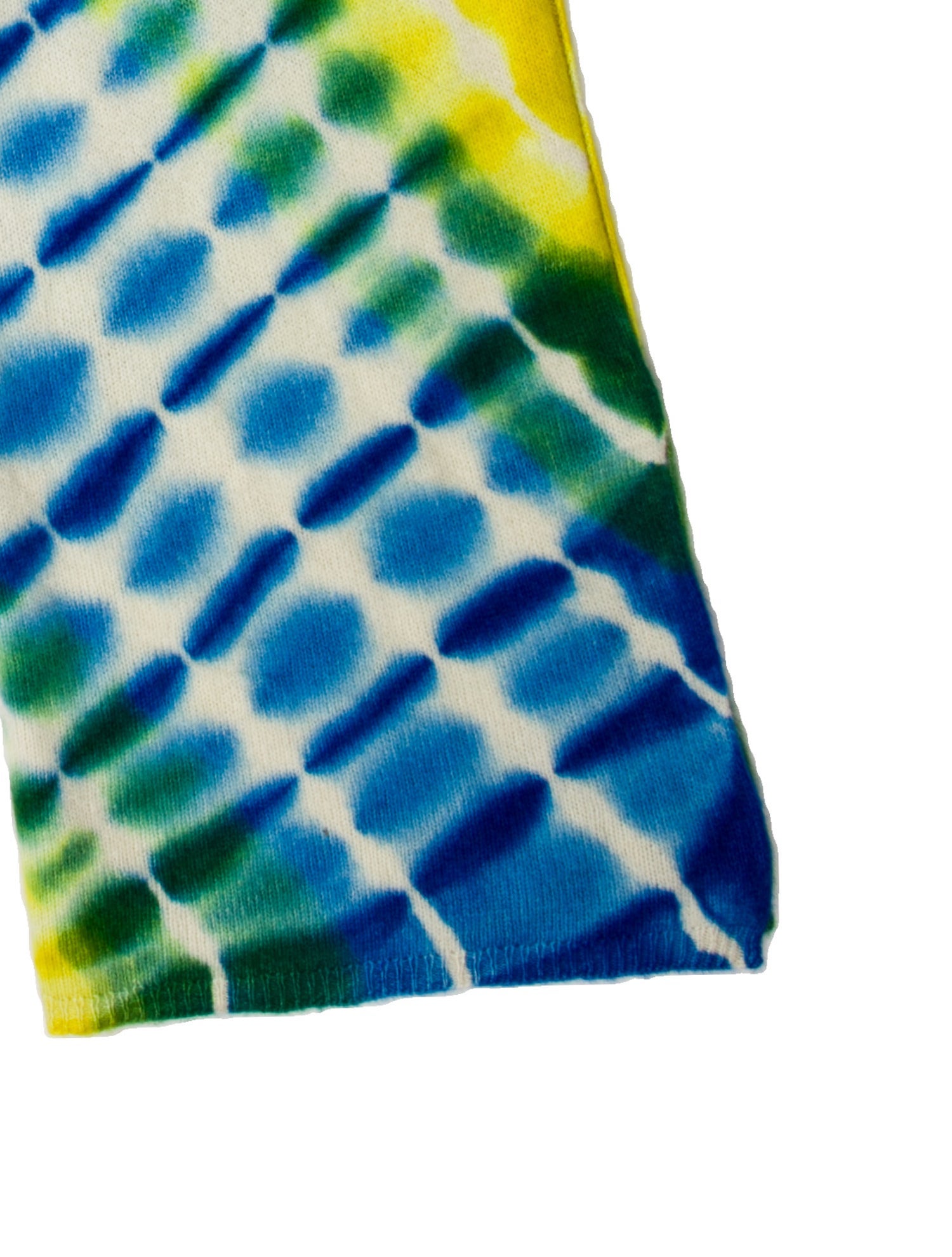 The Elder Statesman Cashmere Animal Print Scarf