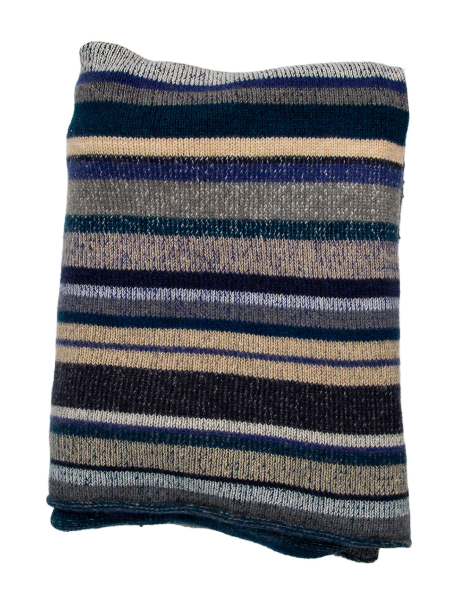 The Elder Statesman Stripe Super Soft Blanket