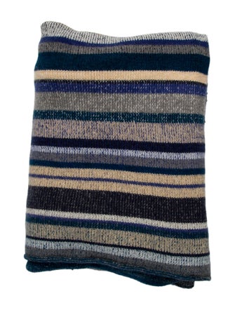 The Elder Statesman Stripe Super Soft Blanket