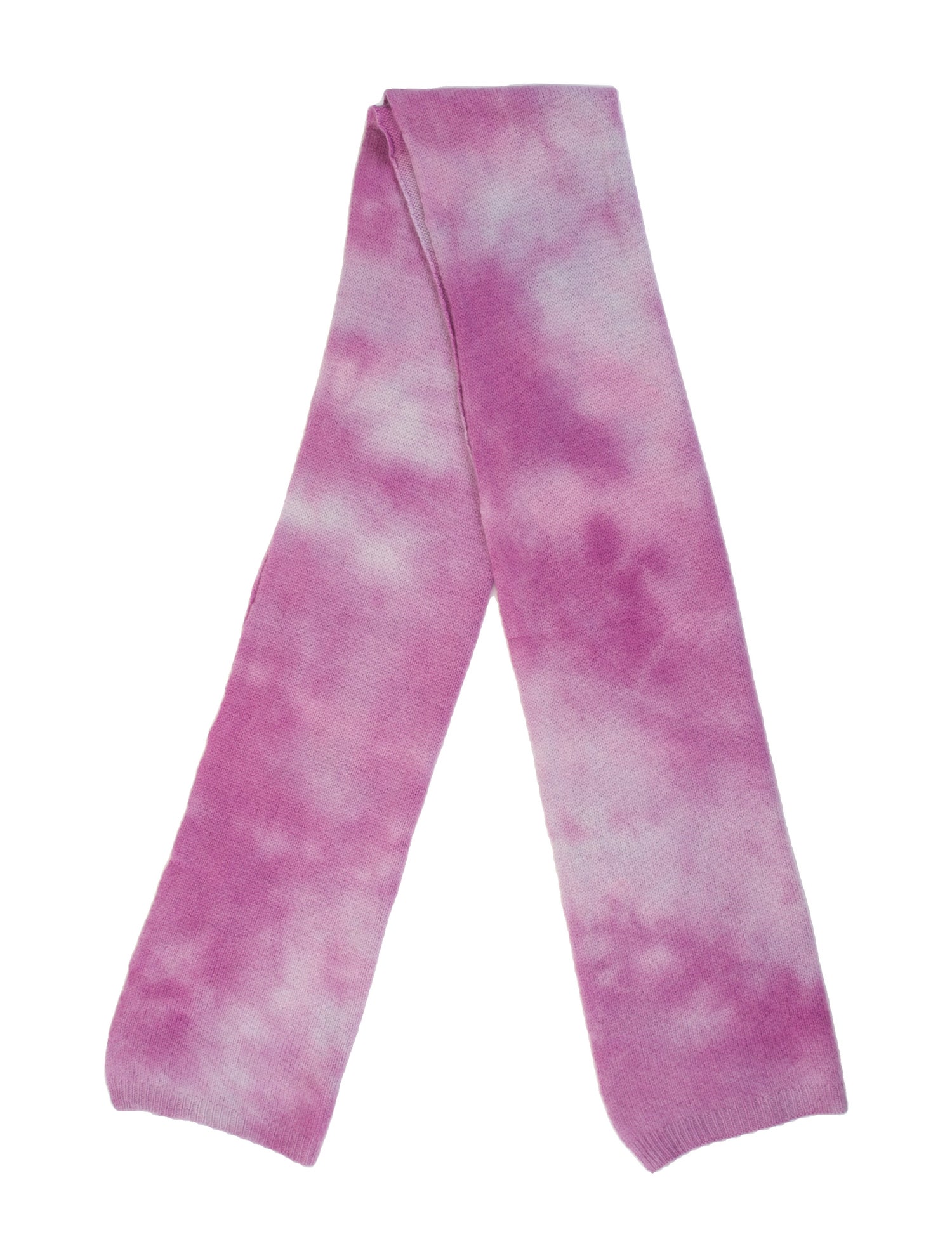 The Elder Statesman Cashmere Printed Scarf