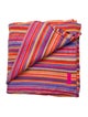 The Elder Statesman Striped Throw Blanket
