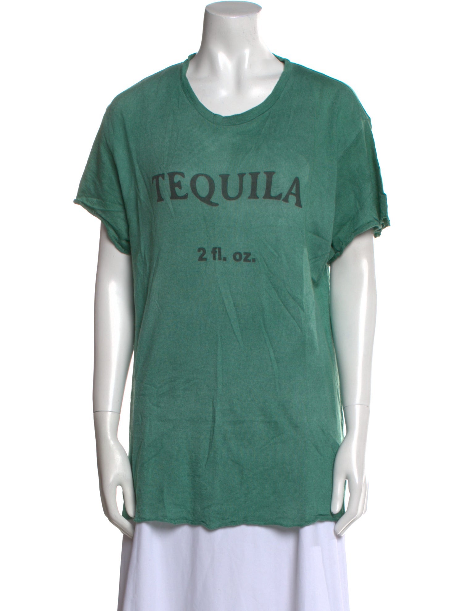 The Elder Statesman Cashmere Graphic Print T-Shirt