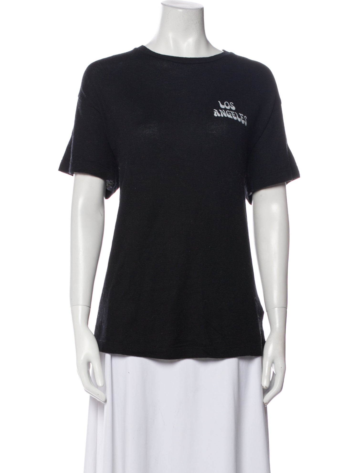 The Elder Statesman Graphic Print Crew Neck T-Shirt