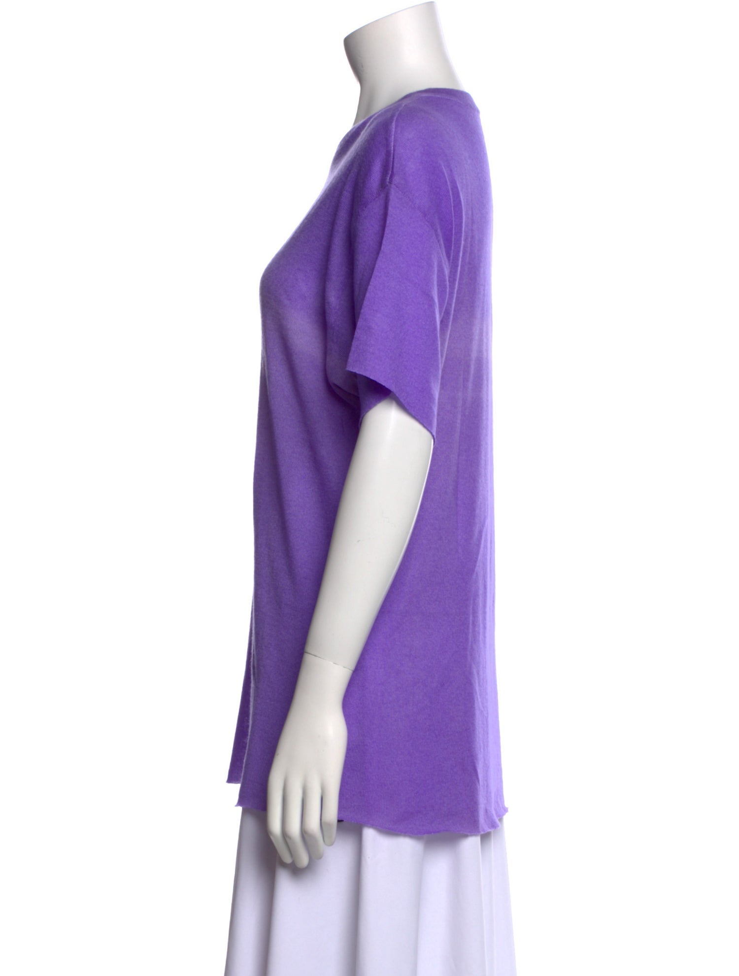 The Elder Statesman Cashmere Crew Neck T-Shirt