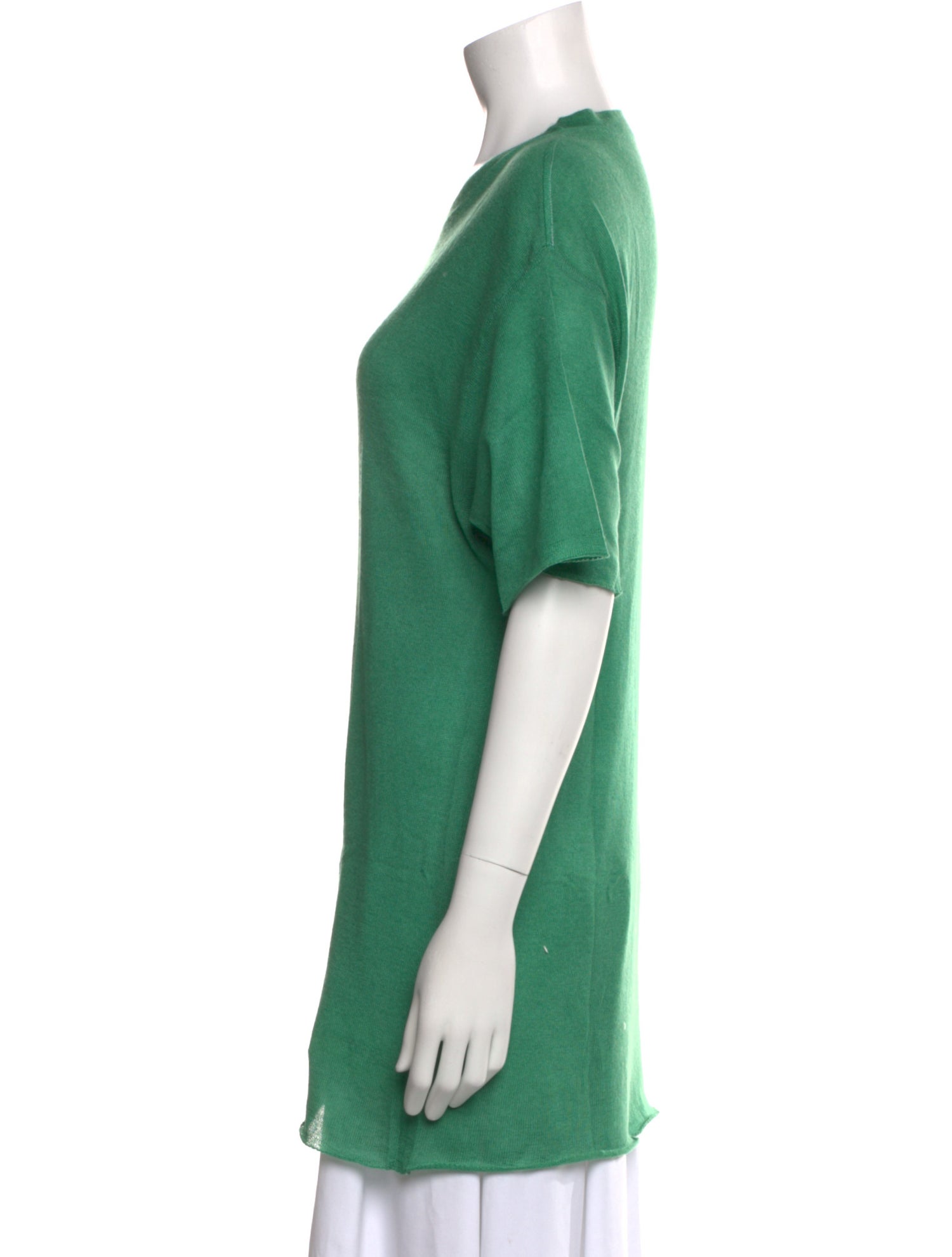 The Elder Statesman Cashmere Crew Neck T-Shirt