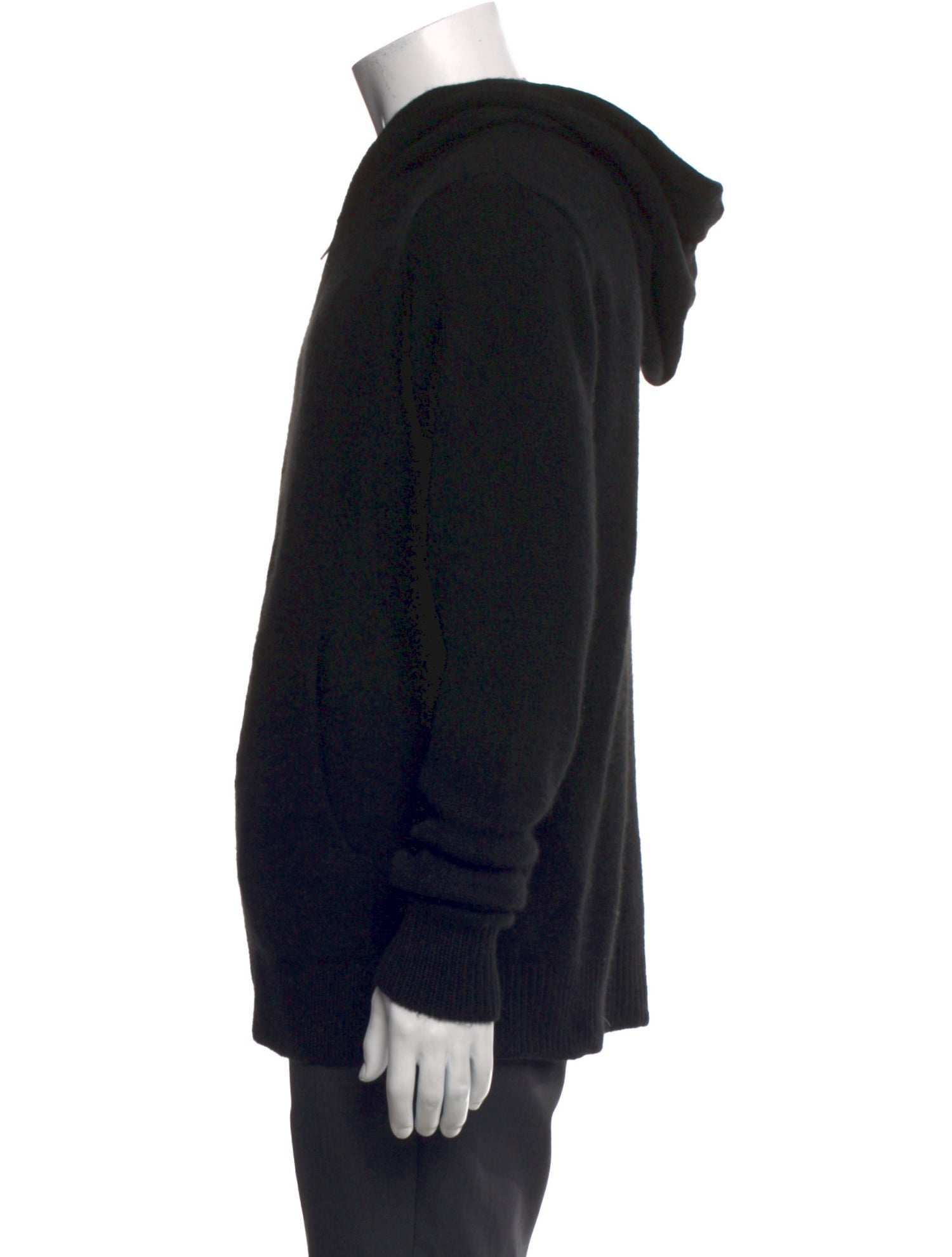 The Elder Statesman Cashmere Crew Neck Hoodie