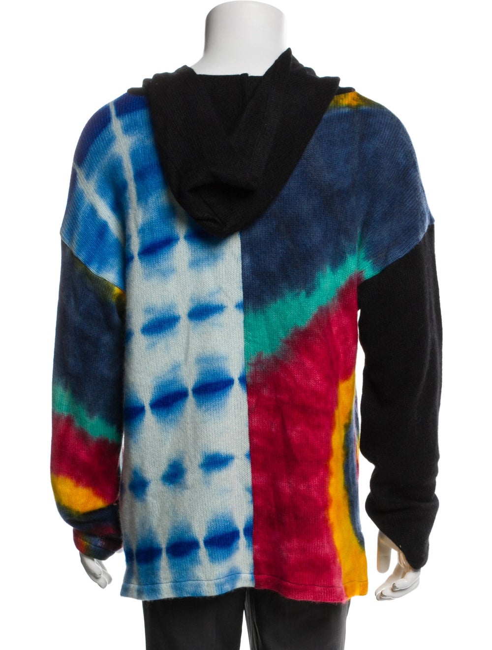 The Elder Statesman Pullover Black Printed Long S… - image 3