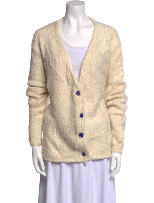 The Elder Statesman Cashmere V-Neck Sweater