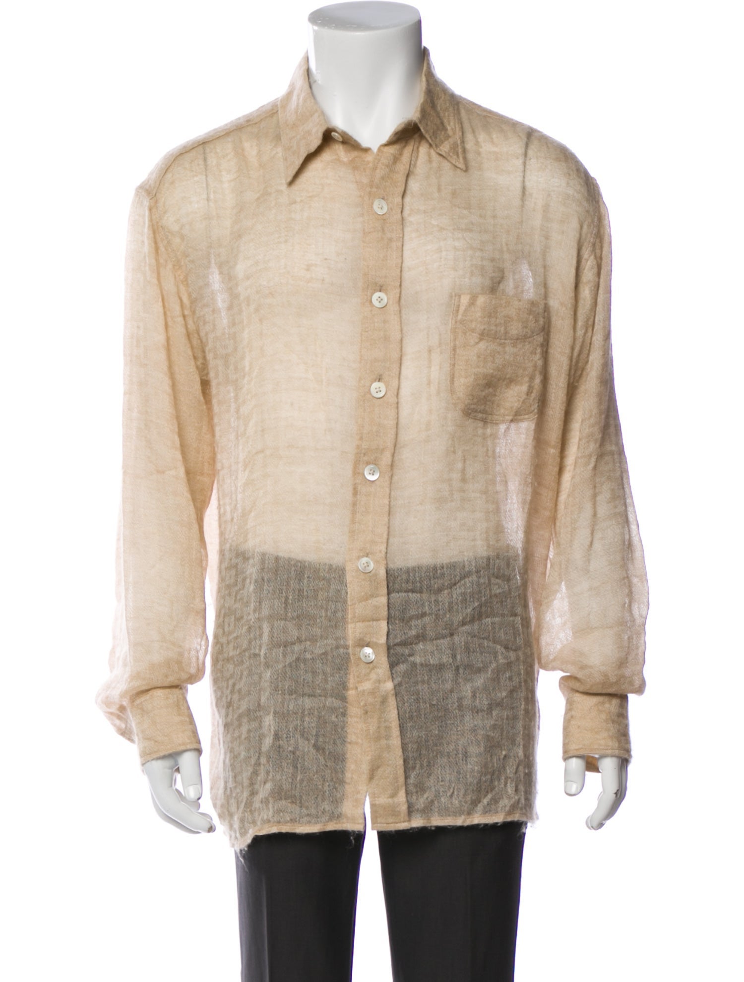 The Elder Statesman Mock Neck Long Sleeve Cardigan