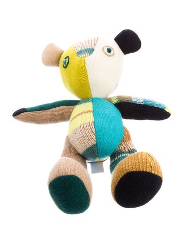 The Elder Statesman Kids Decor & Accessories Cashmere Plush Teddy Bear