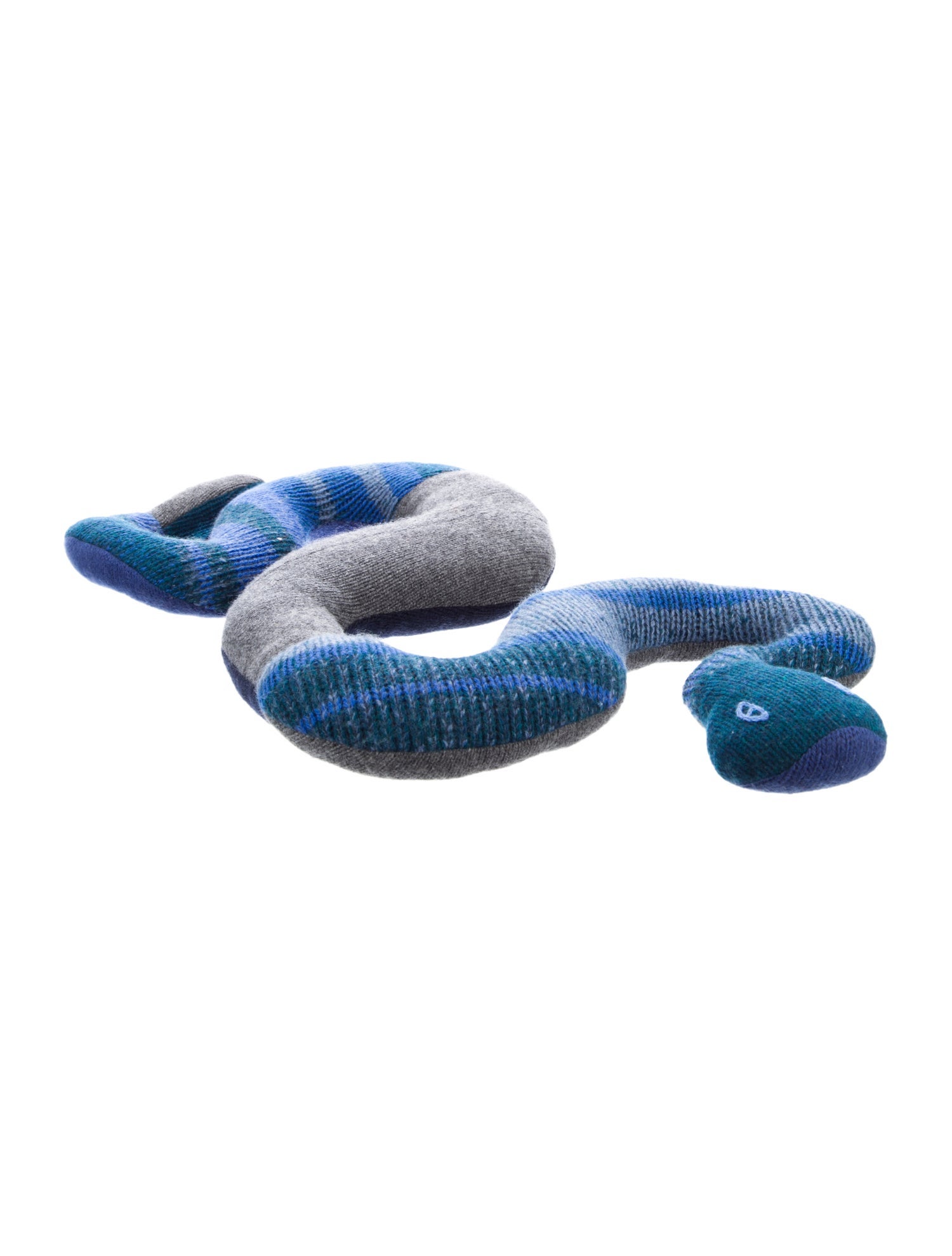 The Elder Statesman Cashmere Plush Snake