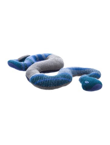 The Elder Statesman Kids Decor & Accessories Cashmere Plush Snake