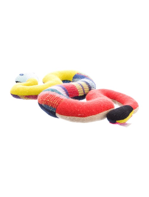 The Elder Statesman Cashmere Plush Snake