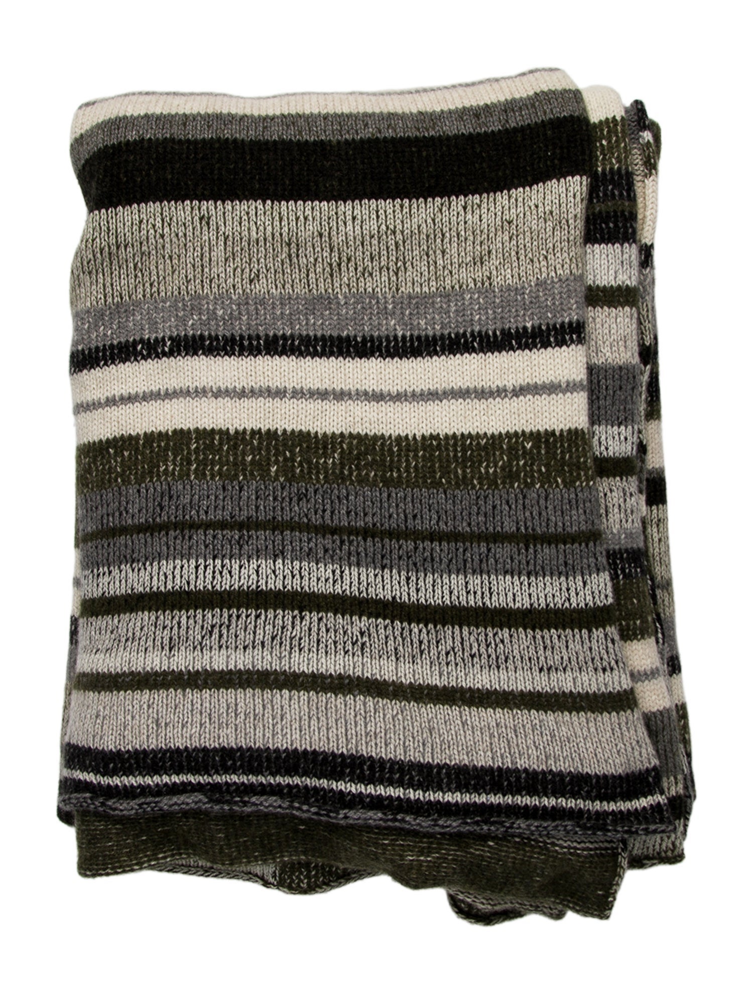 The Elder Statesman Stripe Super Soft Blanket
