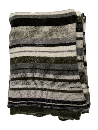 The Elder Statesman Stripe Super Soft Blanket