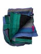 The Elder Statesman Striped Throw Blanket