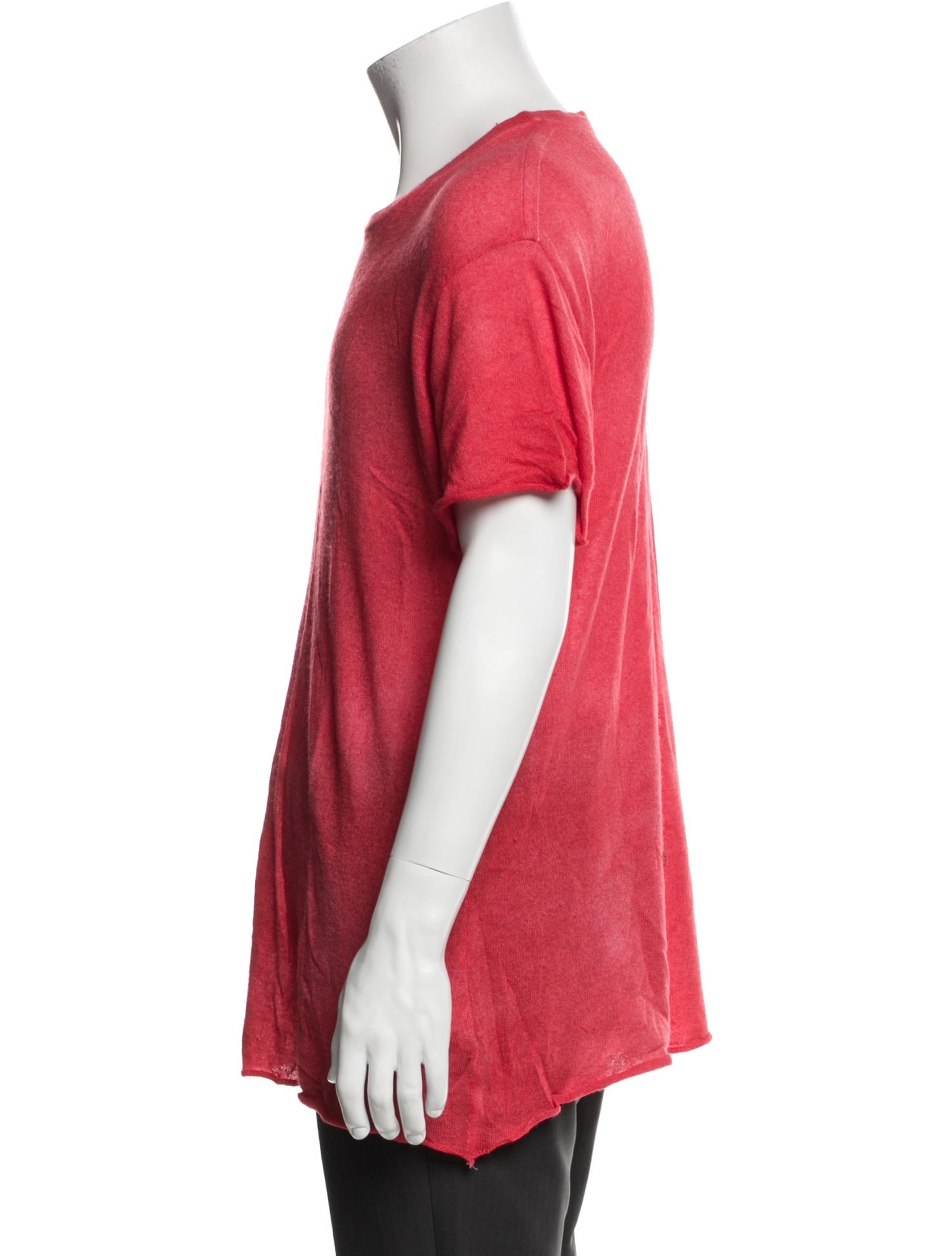 The Elder Statesman Cashmere Crew Neck T-Shirt