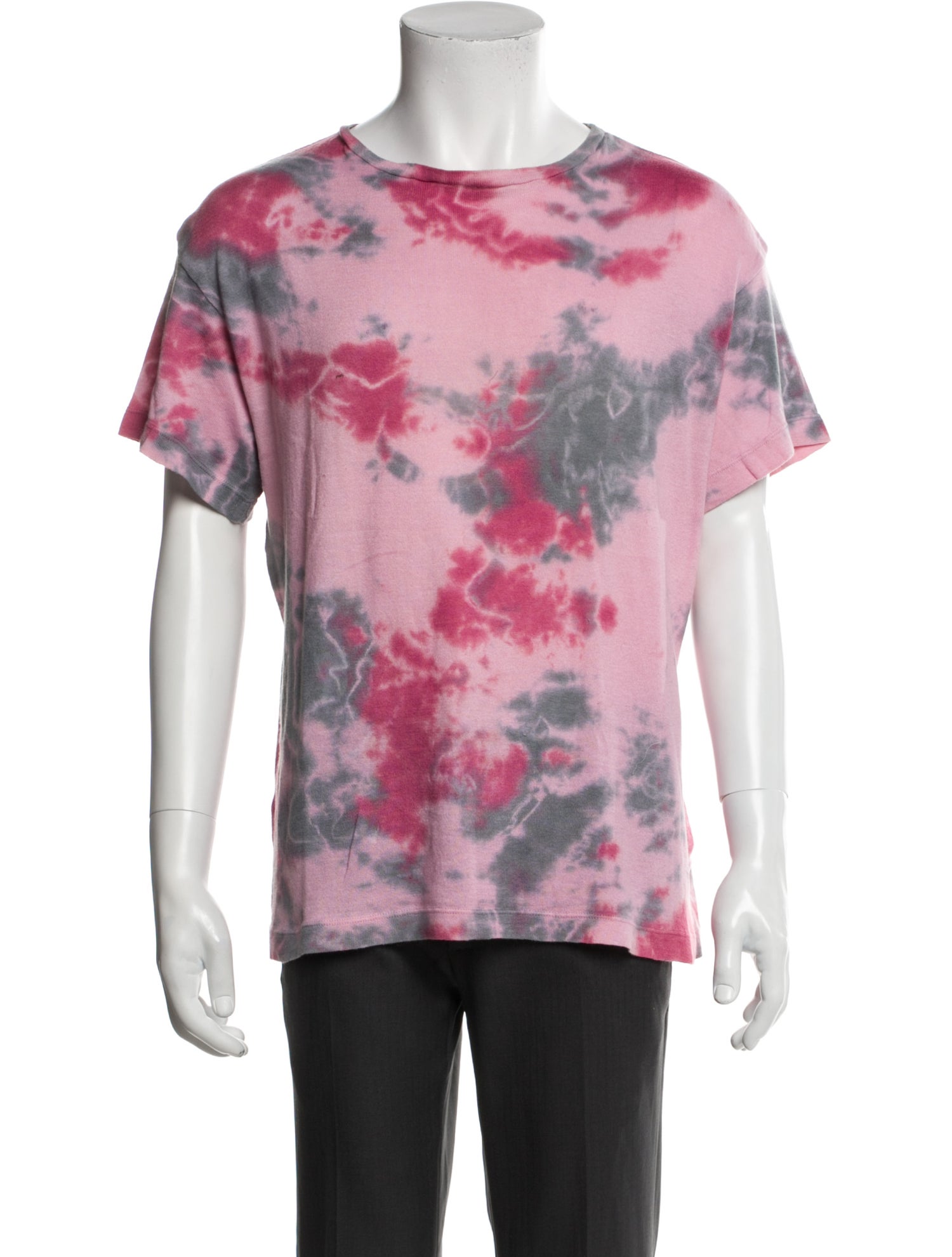 The Elder Statesman Tie-Dye Print Crew Neck T-Shirt