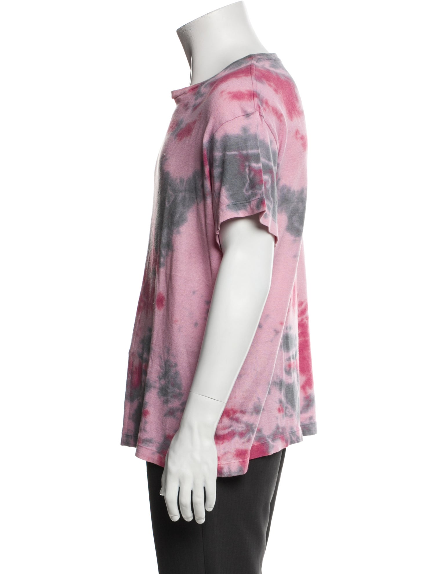 The Elder Statesman Tie-Dye Print Crew Neck T-Shirt