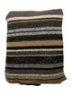 The Elder Statesman Stripe Super Soft Throw Blanket