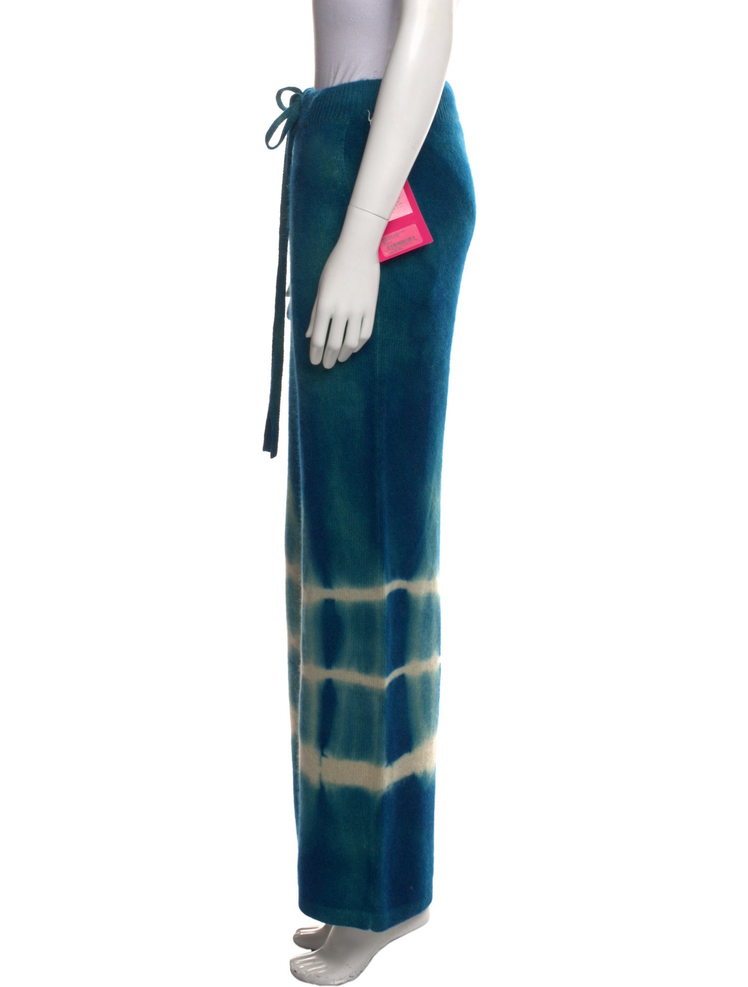 The Elder Statesman Cashmere Wide Leg Pants