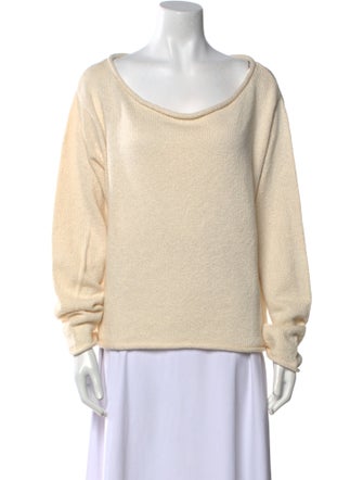 The Elder Statesman Scoop Neck Sweater
