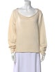 The Elder Statesman Scoop Neck Sweater