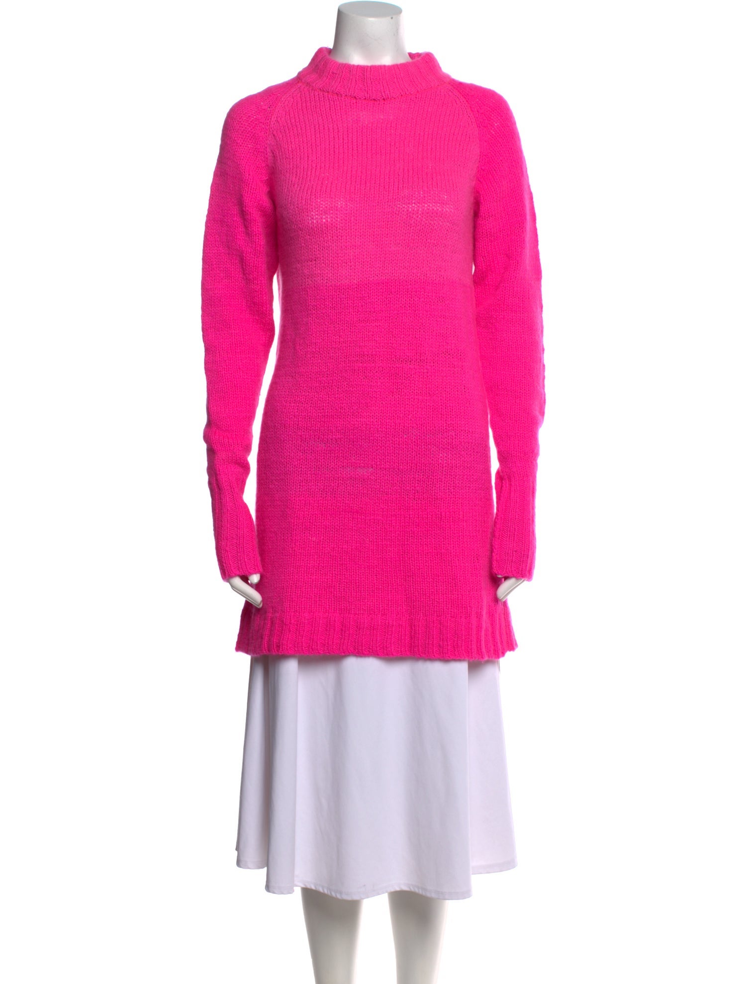 The Elder Statesman Cashmere Mock Neck Sweater