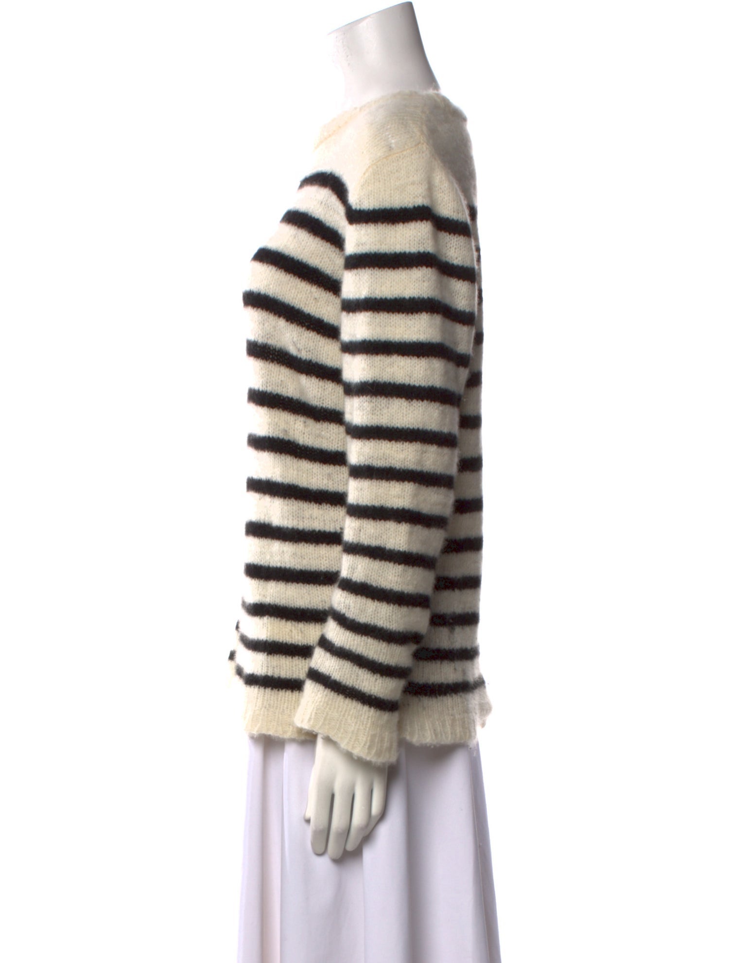 The Elder Statesman Cashmere Striped Sweater