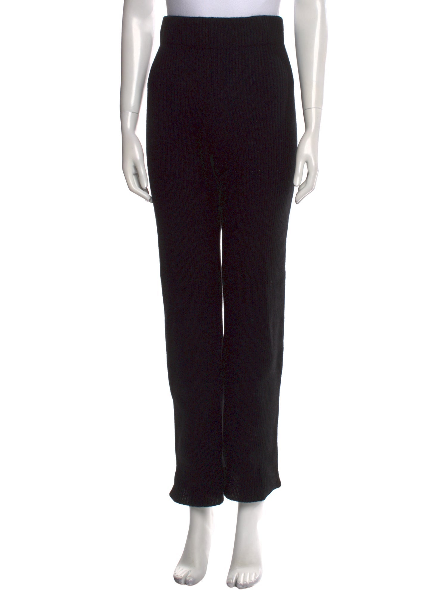The Elder Statesman Cashmere Wide Leg Pants