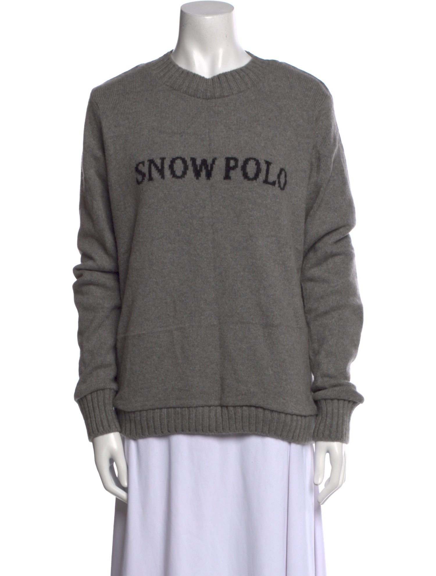 The Elder Statesman Cashmere Graphic Print Sweater