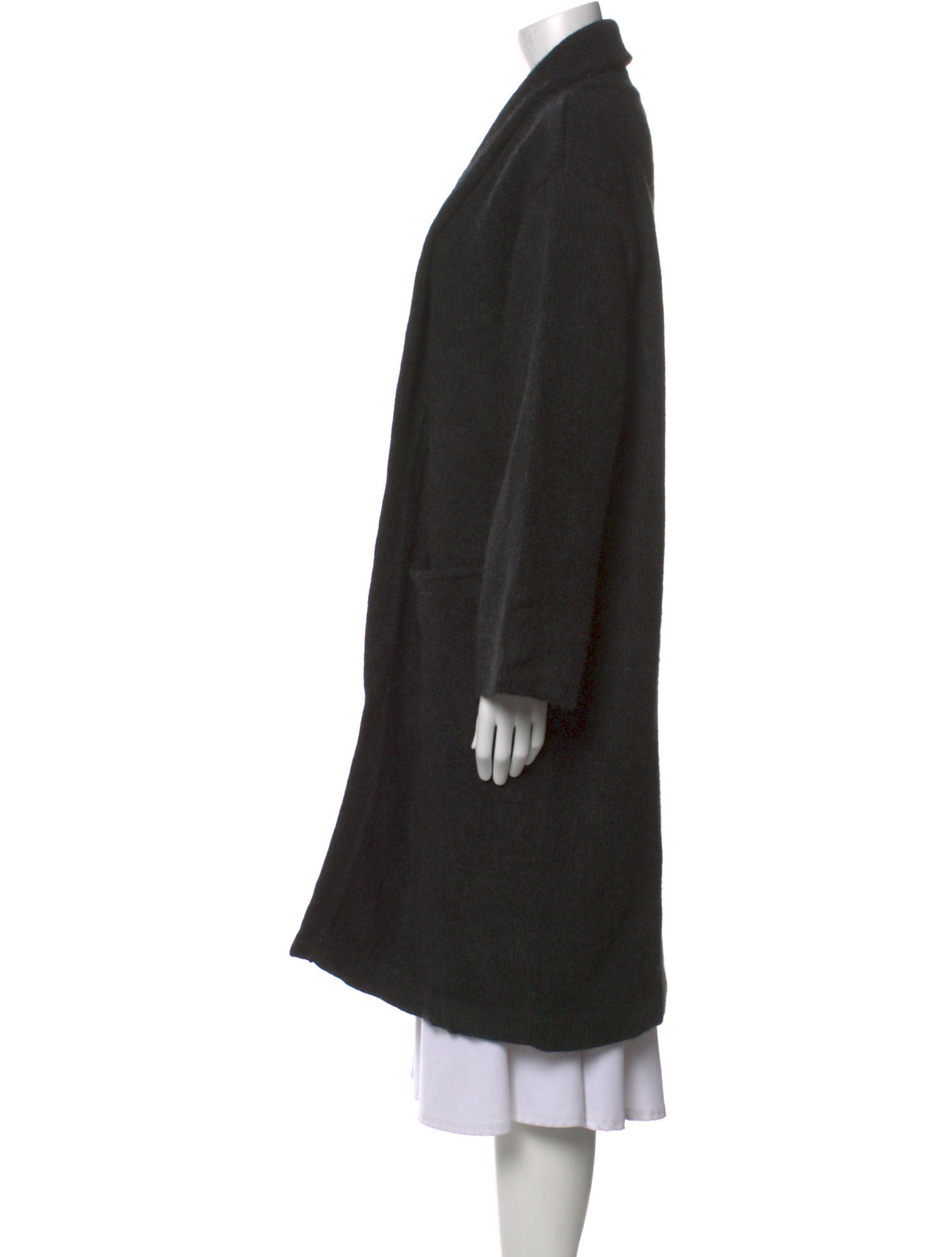 The Elder Statesman Cashmere Open Front Sweater