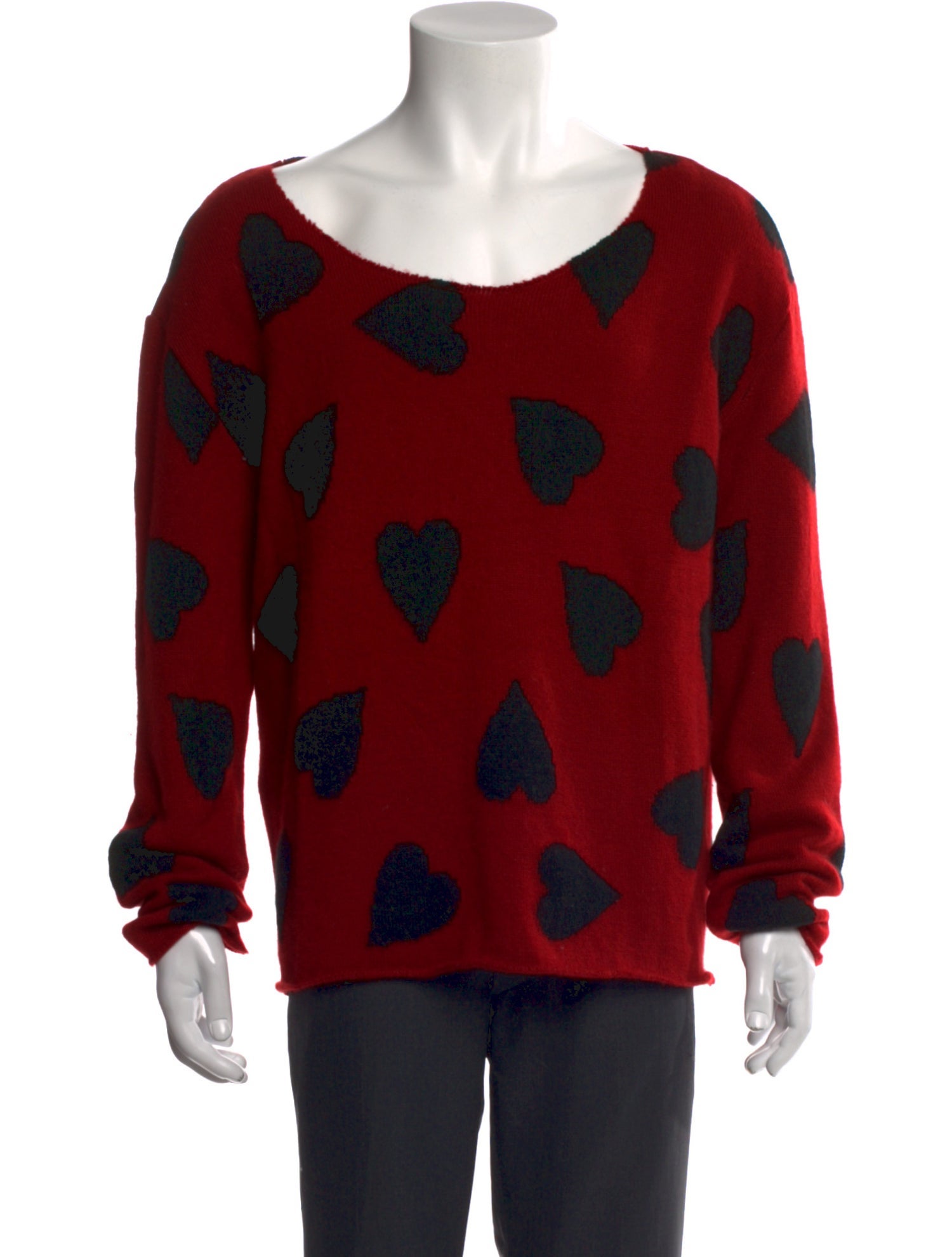 The Elder Statesman Cashmere Printed Pullover