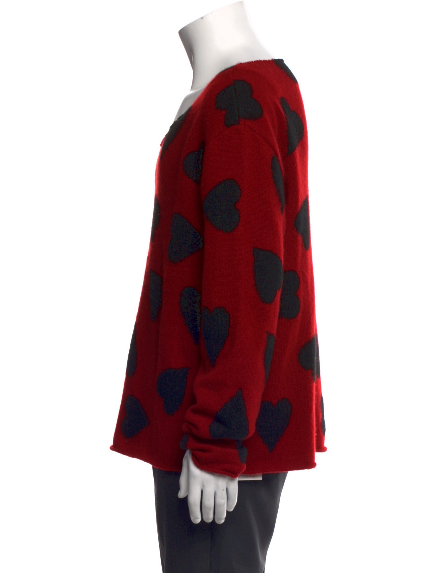 The Elder Statesman Cashmere Printed Pullover