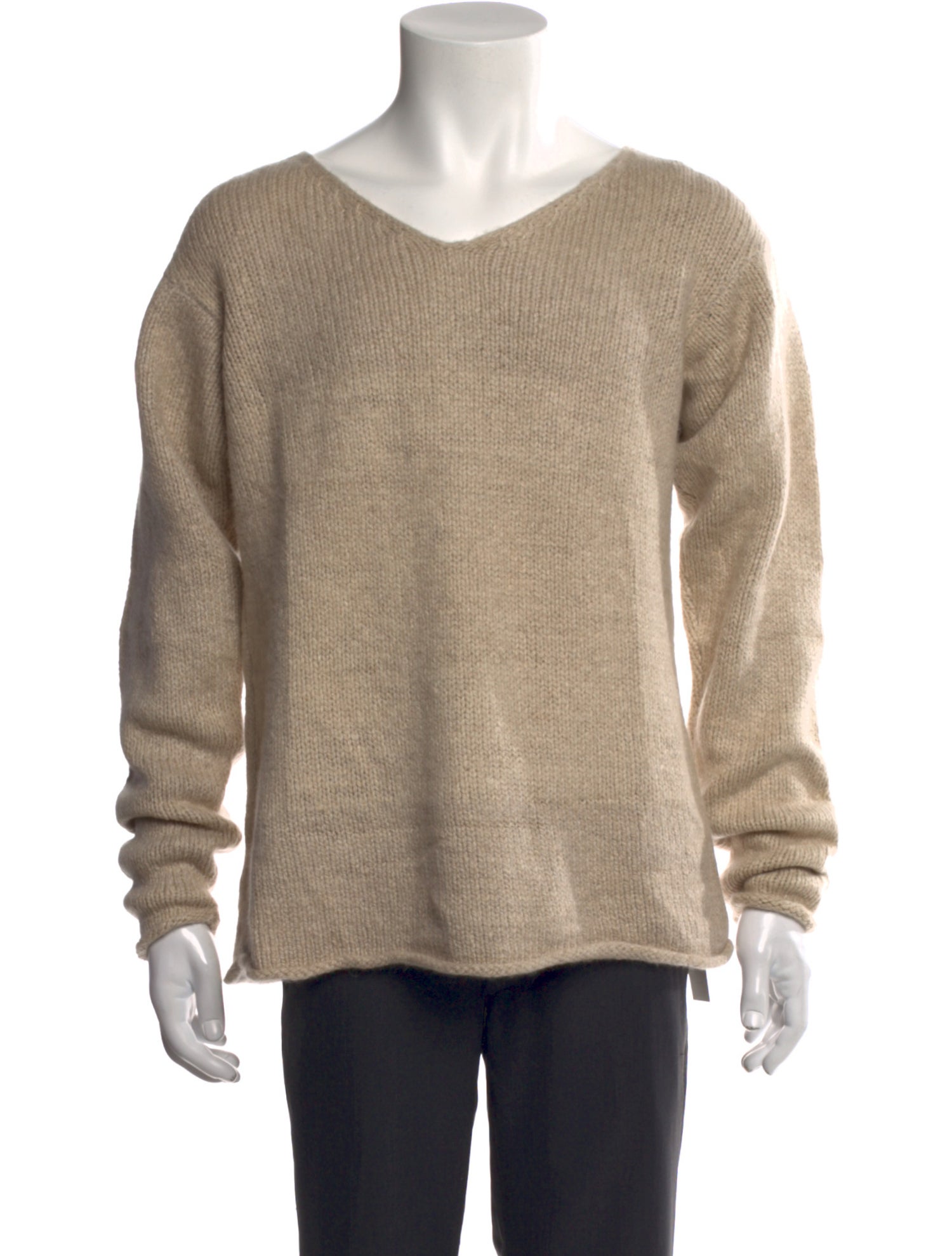 The Elder Statesman Cashmere V-Neck Pullover
