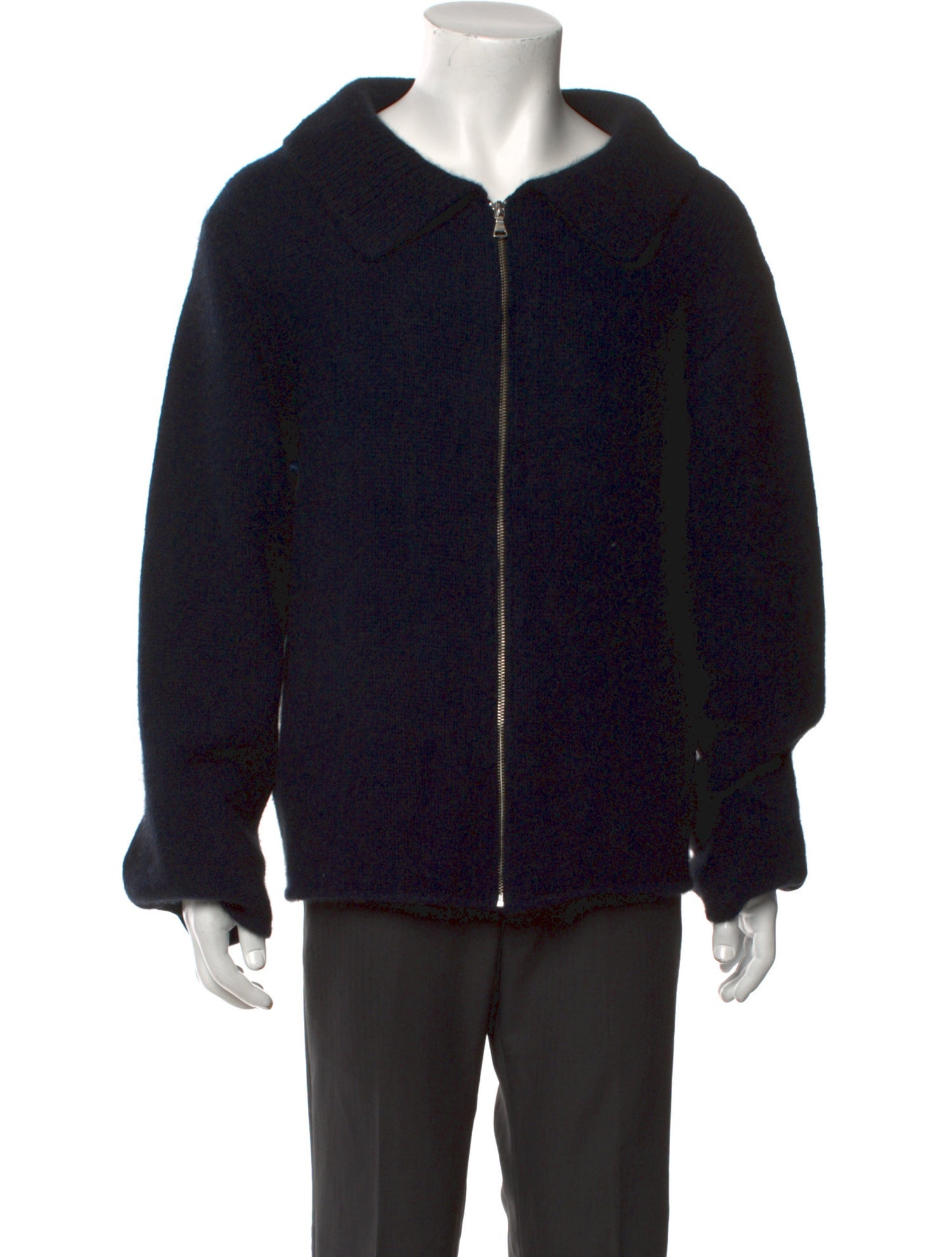 The Elder Statesman Crew Neck Long Sleeve Cardigan